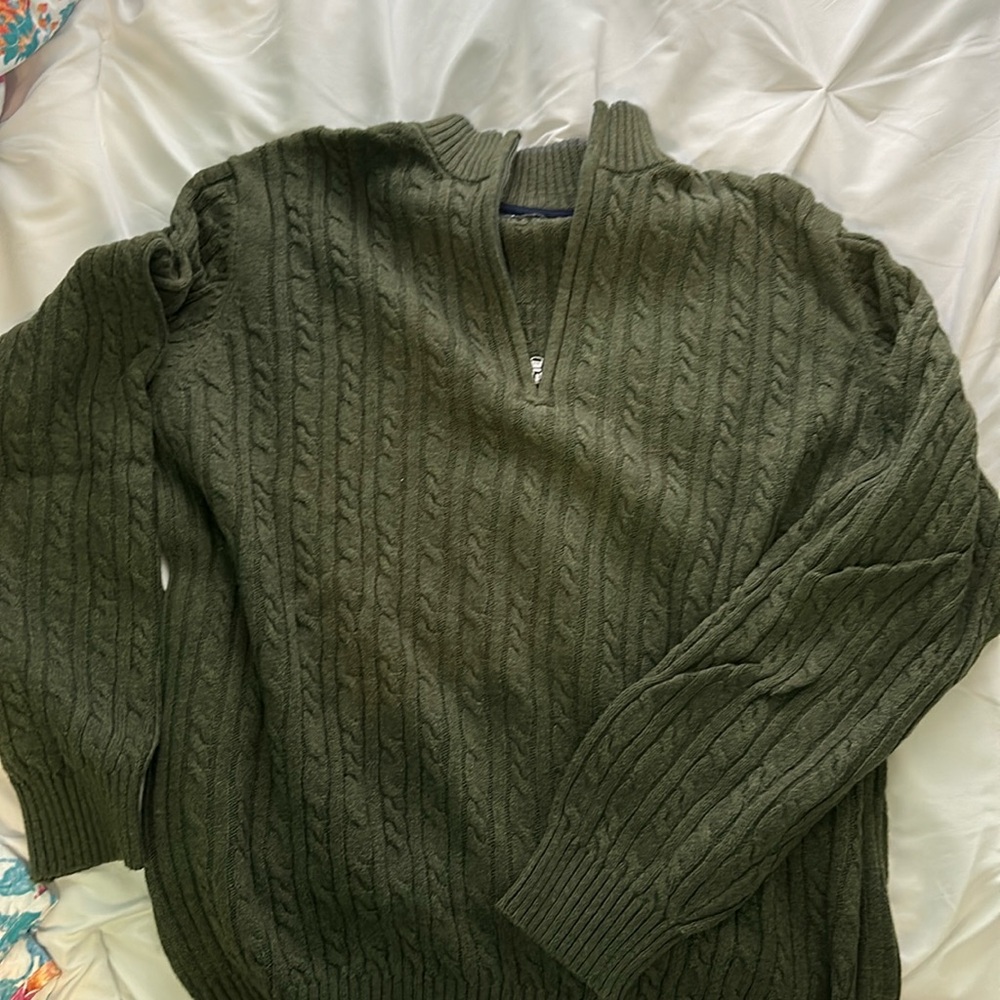 Izod XL quarter zip sweater